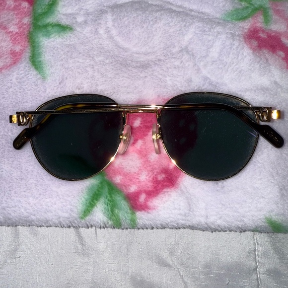 Cartier Gold and Black Sunglasses - Picture 5 of 11